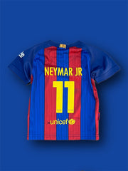 Maglia FCB calcio Barcellona Neymat jr Baby tg 2 anni