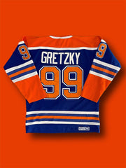 Maglia Hockey NHL Oilers vintage tg XXL