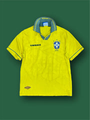 Maglia calcio umbro brasile vintage tg M