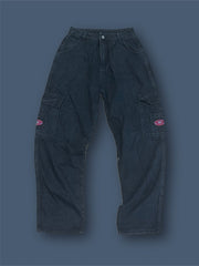 Pantalone Wake Jeans nero vintage tg 34/36