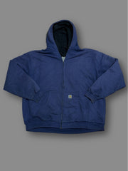 Felpa pesante cappuccio vintage Carhartt tg 3XL