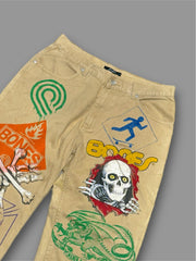 Pantalone oversize skate Jeans vintage tg 48 ita