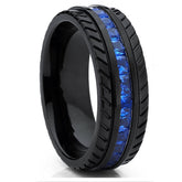 Custom Mens Wedding Band Gift Car Mechanic