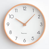 Nordic Minimalist Wooden Silent Wall Clock �Timeless Scandinavian Design
