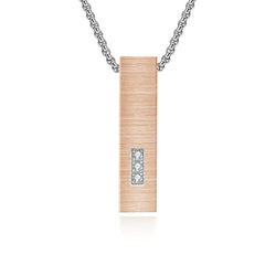 Engraved Urn Cremation Unisex Pendant Necklace