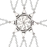 Best Friends Necklaces Set for 8
