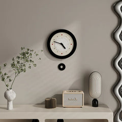 3D Pendulum Silent Wall Clock â€?30×30 cm (Acrylic)