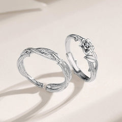 Customized Matching Promise Rings for Him and Her