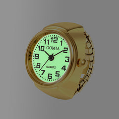 Gulleiâ„?Night Glow Real Working Watch Ring - Adjustable Size
