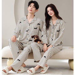 Matching Couple Pajamas Set �Dachshund Print, Soft & Breathable