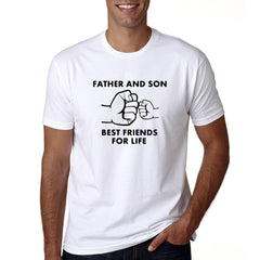 Father and New Born Baby Matching T-Shirts Set