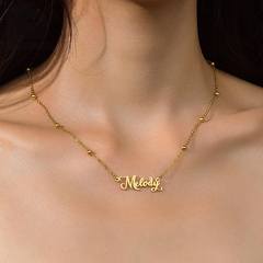 Cursive Personal Name Necklace