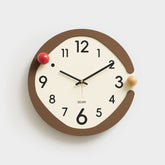 Minimalistic Nordic Wall Décor Silent Clock â€?Elegant and Quiet Design