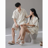 Luxury Bamboo Matching Pajama Set for Couples