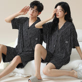 Modal Shorts Matching Pajamas Set for Couples