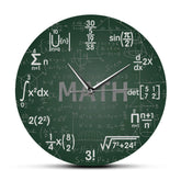 Wall Deco Clock Gift for Math Teacher