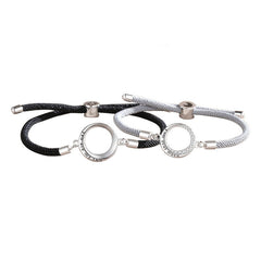 Sun and Moon Ring Promise Couple Bracelets