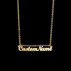 Gulleiâ„?Personalized Hanging Name Necklace
