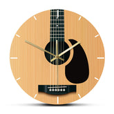 Wall Deco Clock Gift for Guitarist