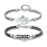 Matching His Hers Bracelets Set for Couples