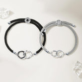 Forever Love Magnetic Charm Couple Bracelets Set
