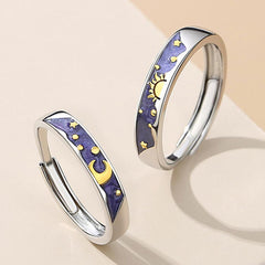 Sun and Moon Rings for Men and Women