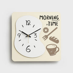 Gulleiâ„?Modern Kitchen Silent Wall Deco Clock
