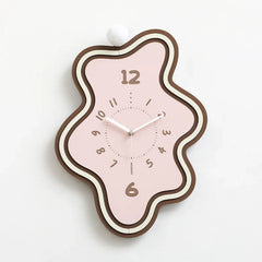 Gulleiâ„?Decorative Odd Shaped Silent Wall Clock
