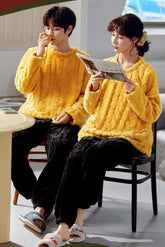 Matching Holiday Sleepwear Winter PJs Set for Couples
