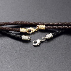 Family Names Leather Bracelet Gift for Dad