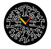 Graphic Art Silent Wall Clock �12" MDF (Black)
