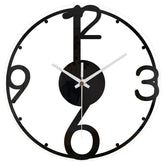 Big Numbers Silent Wall Clock �12" Acrylic Modern