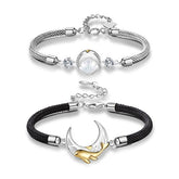 Custom Sun and Moon Romantic Bracelets Set for 2