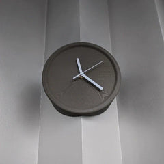 Minimalistic Wall Corner Analog Silent Clock