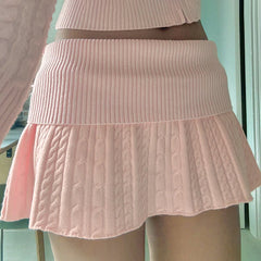 Devora Knit Mini Skirt
