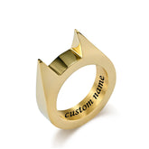 Gulleiâ„?Cat Ears Spiked Self Defense Ring