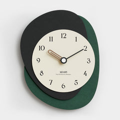 Modern Abstract Silent Wall Clock - Elegant Home Decor