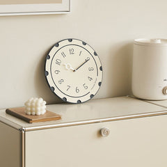 Polka Dot Circular Analog Wall Clock