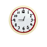 Hand-Drawn Style Silent Wall Clock �Unique Acrylic Design