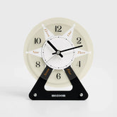 Blue Splatter Silent Acrylic Table Clock