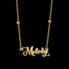 Cursive Personal Name Necklace
