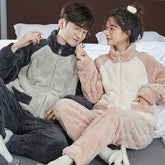 Matching Pajamas �Color-Block Fleece Zip-Up, Ultra-Soft Warmth