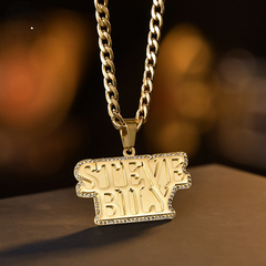 3D Pendant Personal Names Necklace