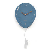 Gulleiâ„?Balloon Shaped Pendulum Analog Wall Clock