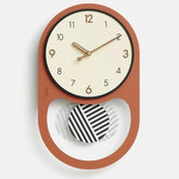 Modern Analog Silent Pendulum Wall Clock