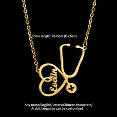 Physician Personal Name Necklace