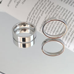 Personalized Matching His and Hers Wedding Rings for 2
