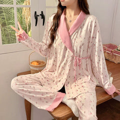Comfortable Floral Maternity PJs