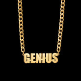 Gulleiâ„?Personal Big Name Thick Chain Necklace