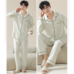 Set of 2 Matching Couple Pajamas Comfy PJs